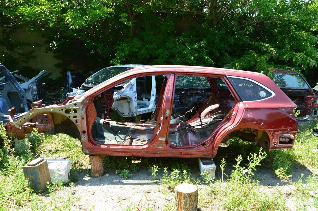 Крыша (металл) Subaru Outback 15-19 без люка (03) бордовый цвет — фото 2