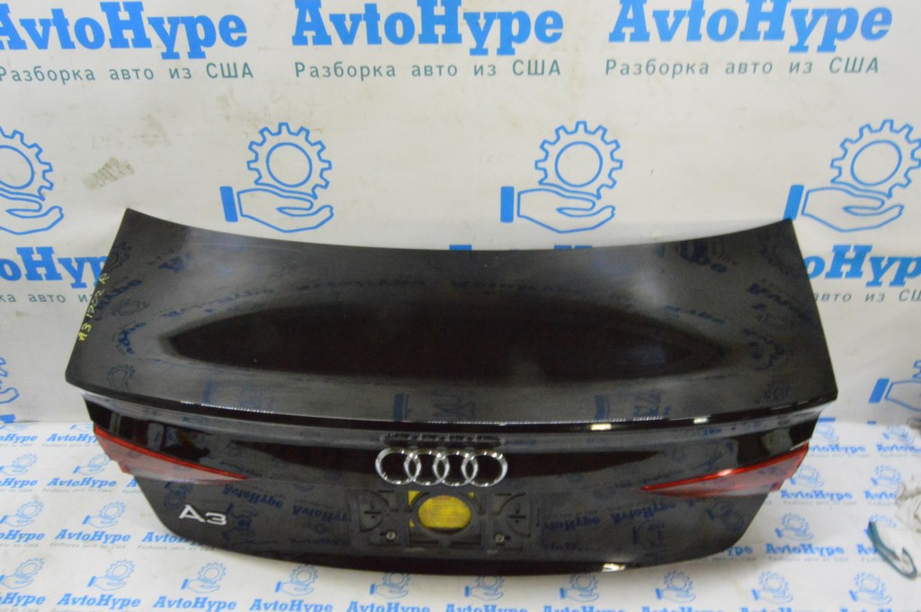 Крышка багажника Audi A3 8V 15-20 4d, 5d черный LY9B (02) — фото 2