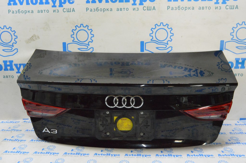 Крышка багажника Audi A3 8V 15-20 4d, 5d черный LY9B (02)
