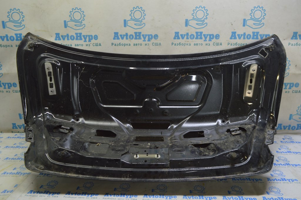 Крышка багажника Audi A8 D4 10-17 (02) черная от М. деф. — фото 2