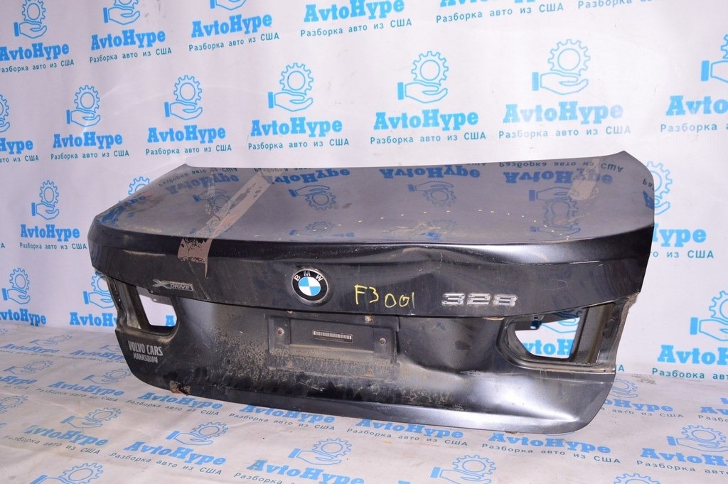 Крышка багажника BMW 3 F30 12-19 (01) графит mineral-grau metallic под рихтовку
