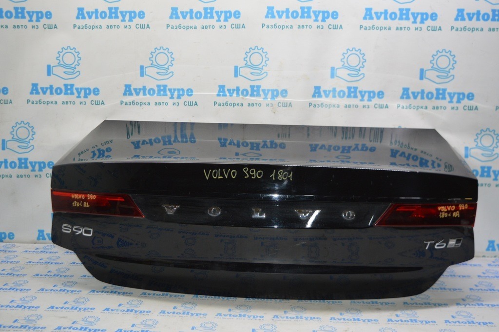 Крышка багажника Volvo S90 16- черный цвет 717