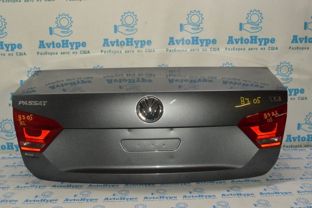Крышка багажника VW Passat b7 USA (05) графит
