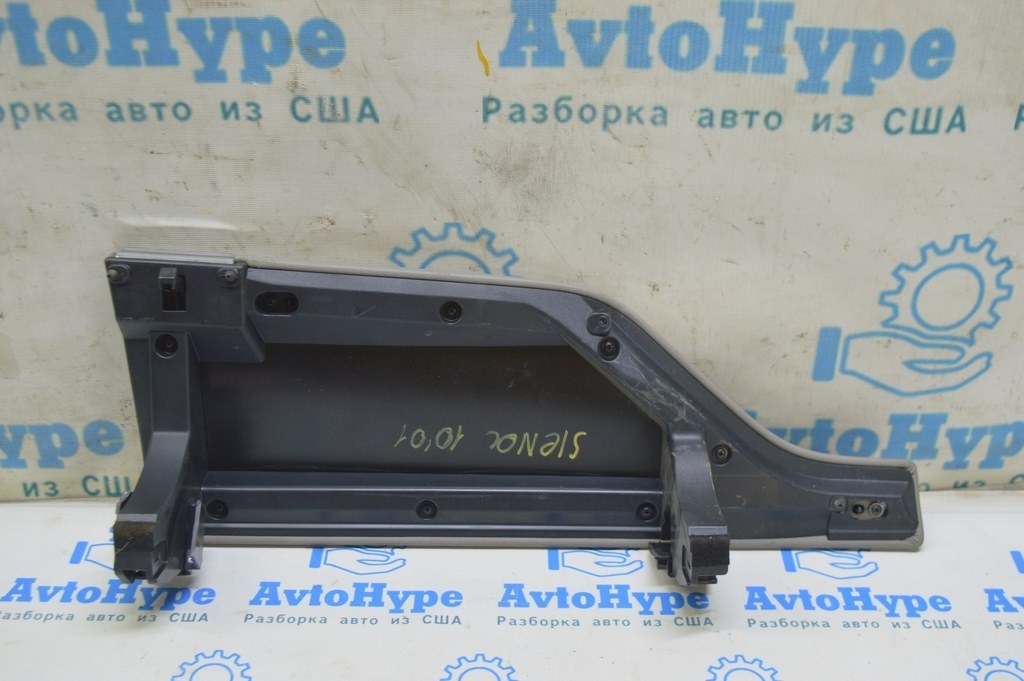 Крышка верхнего перчаточного ящика Toyota Sienna 15-20 серая (01) Реал М — фото 2