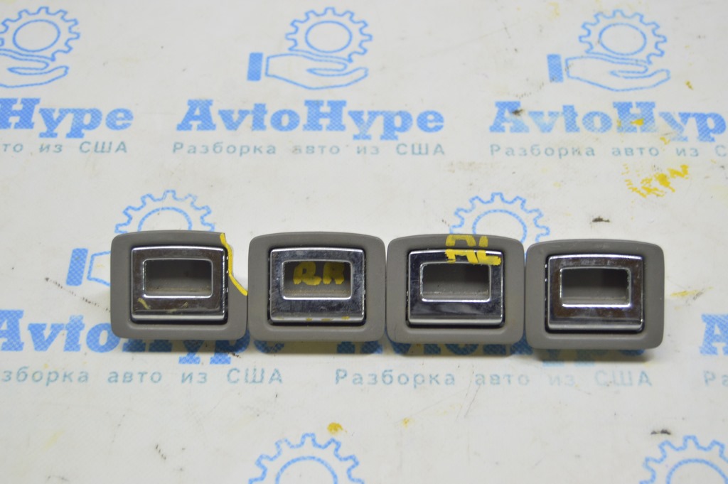 Крюк багажника Acura MDX 07-13 серый+хром