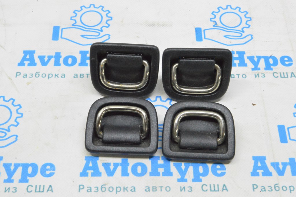 Крюк багажника Audi A3 8V 15-16 4d черн с хром