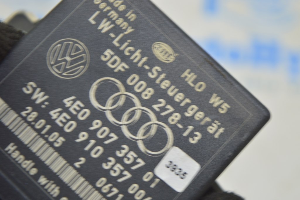 Light Module Unit ECU Main Lights Audi A8 D3 03-09 (01) — фото 2