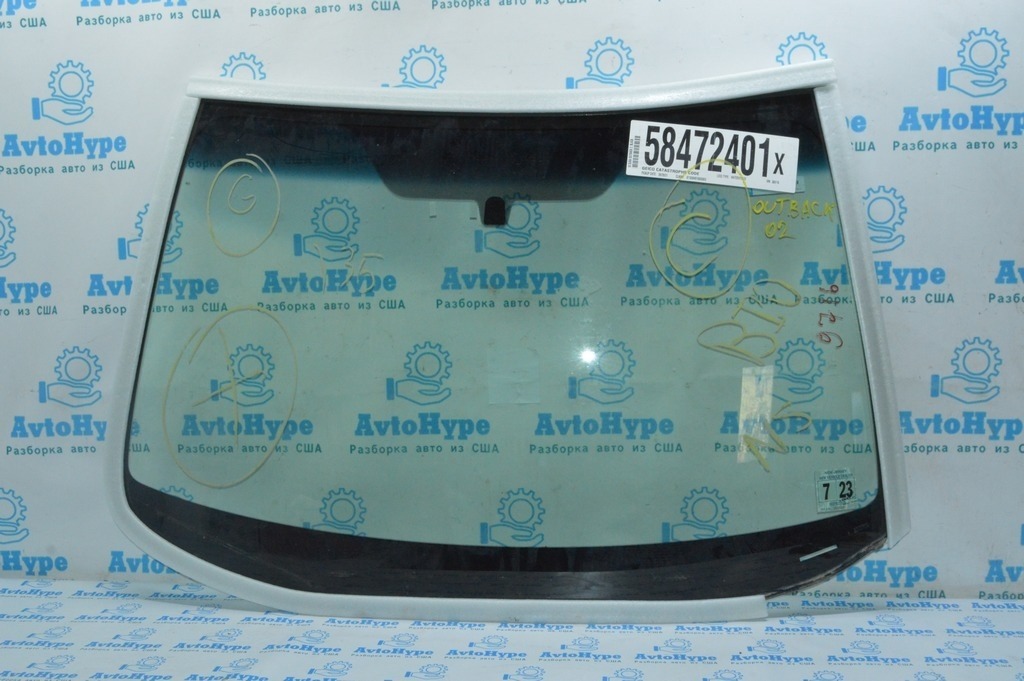 Лобовое стекло Subaru Outback 15-19 (02)