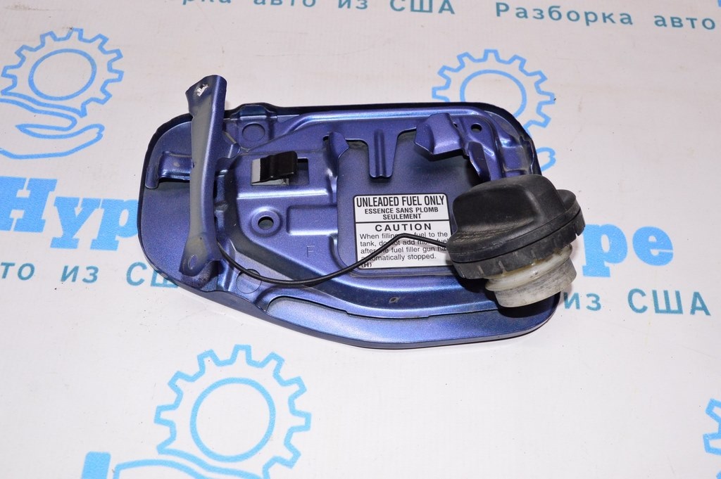 Лючок бензобака Subaru Forester 14-18 SJ (04) синий цвет — фото 2