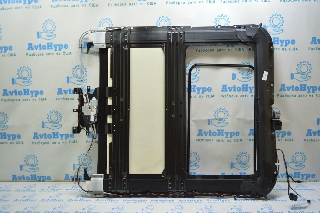 Люк в сборе Audi A8 D4 10-17 (01) 4H0877049A 4H0877041 4H0971648 4H0959591 без шторки — фото 3