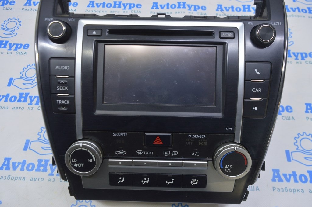 Магнитофон, Монитор, CD-changer, Радио Toyota Camry v50 12-14 usa\euro большой дисплей (03) — фото 2