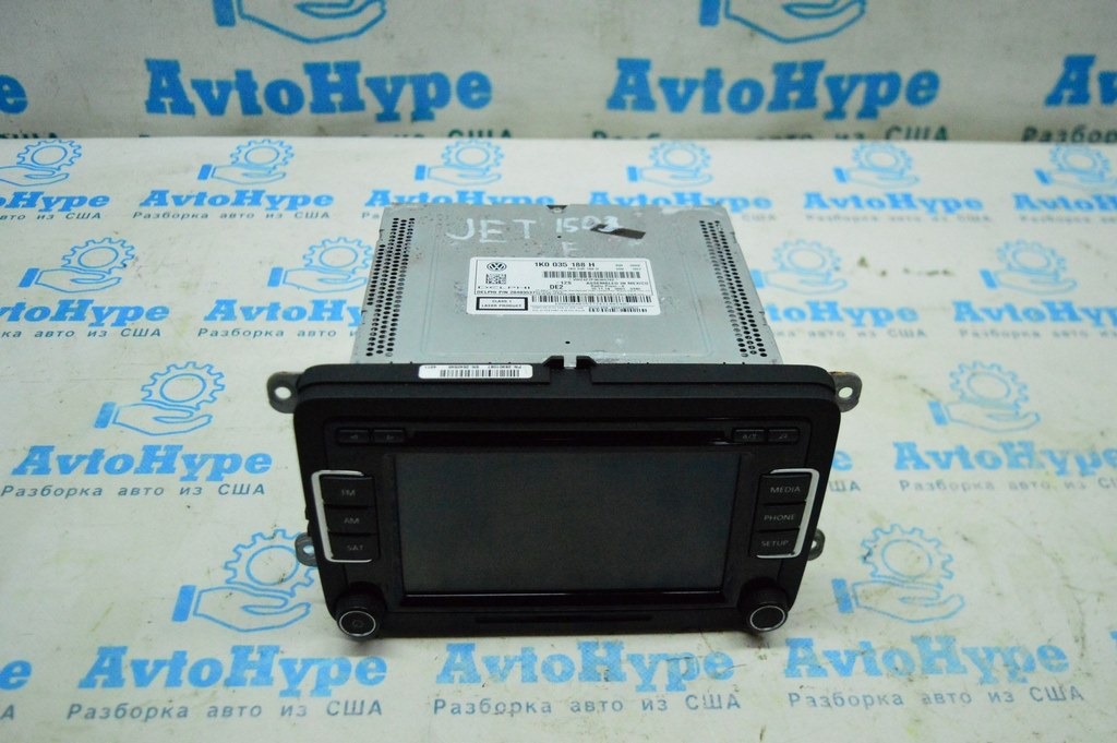 Магнитофон монитор радио VW Jetta 15-18 USA 6 кнопок (03)
