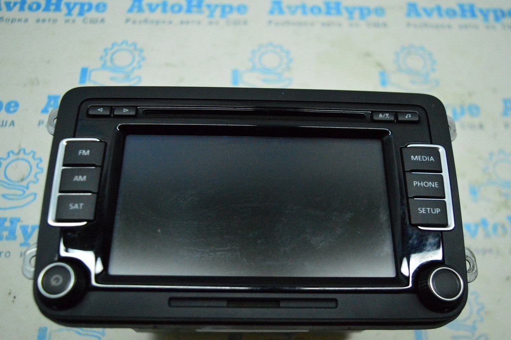 Магнитофон монитор радио VW Jetta 15-18 USA 6 кнопок (03) — фото 4
