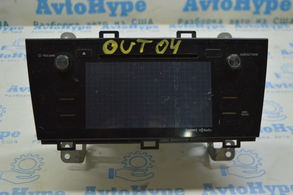 Магнитофон радио дисплей Subaru Outback 15-17 fujitsu ten (04) 86201AL64A
