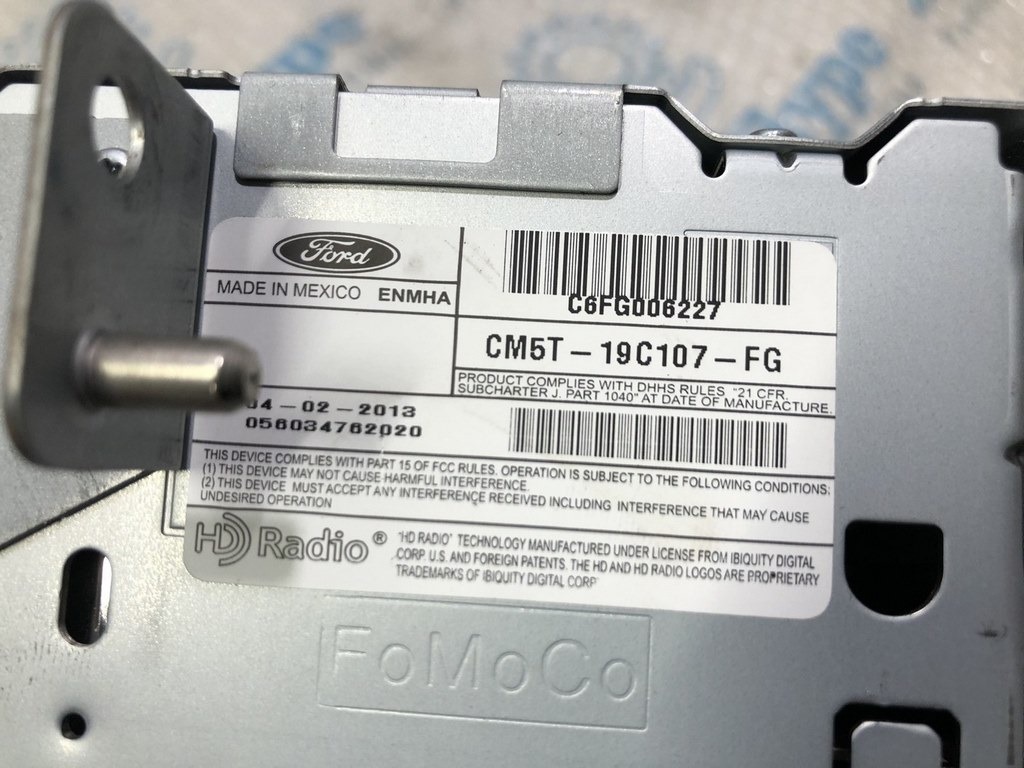 Магнитофон радио Ford C-max MK2 13- (01) — фото 3