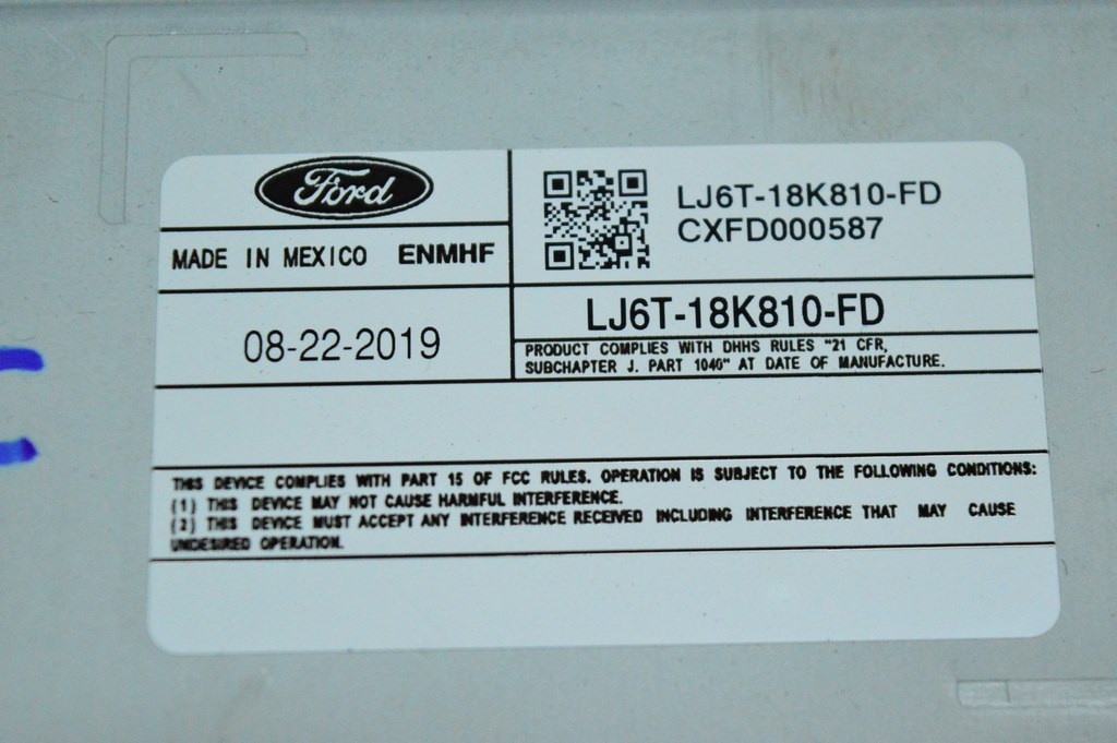 Магнитофон радио Ford Escape MK4 20- (01) — фото 4