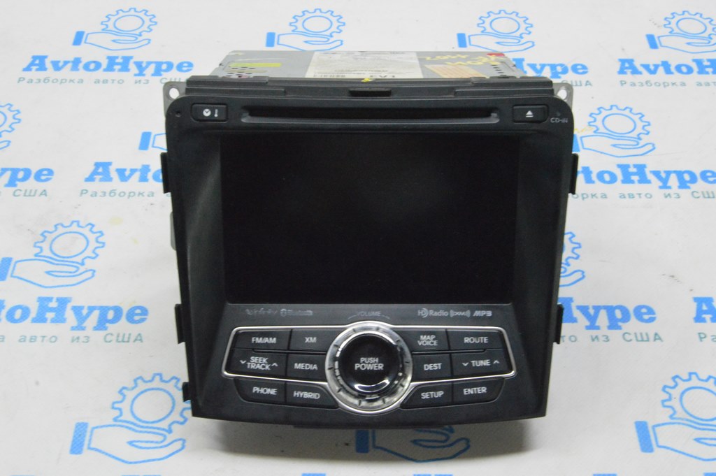 Магнитофон радио Hyundai Sonata 11-15 с навигацией (02)