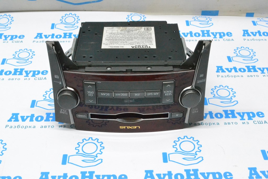 Магнітофон, радіо Lexus LS600h 07-09 червоне дерево mark levinson 86120-50F10 (02)