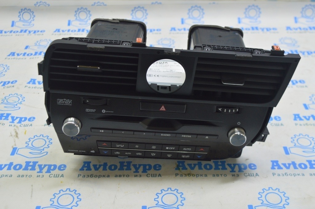 Магнитофон радио Lexus RX350 RX450h 16-19 (01) правый руль