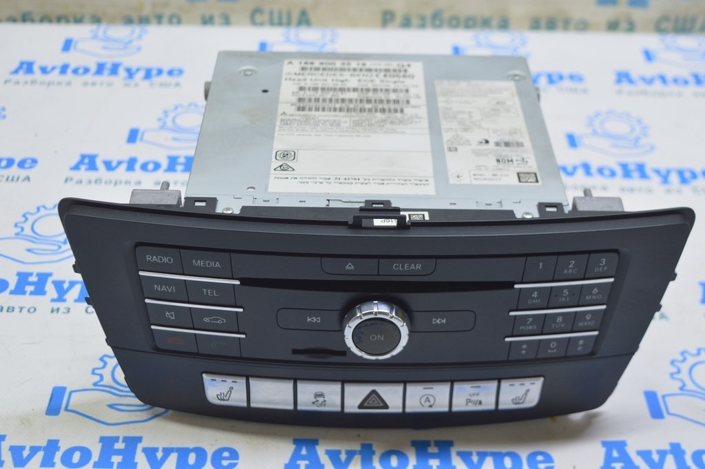 Магнитофон радио Mercedes GLE-class C292 12-19 (01)