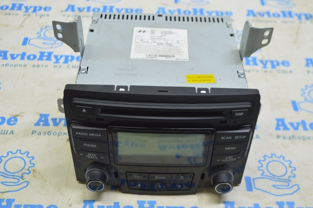 Магнитофон радио PA710S Hyundai Sonata 11-15 (01)