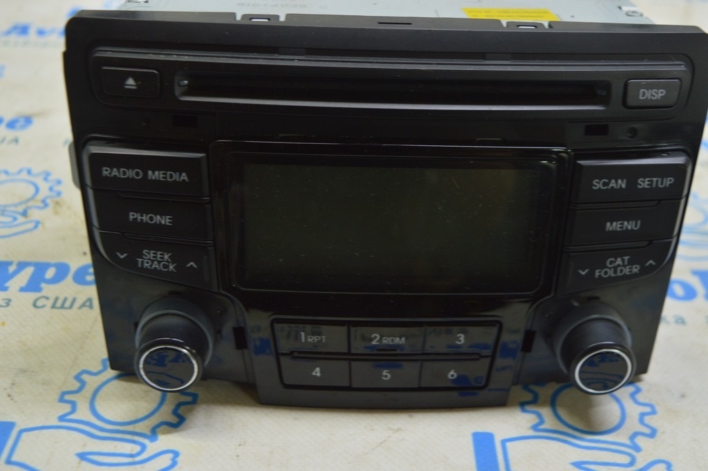 Магнитофон радио PA710S Hyundai Sonata 11-15 (01) — фото 2