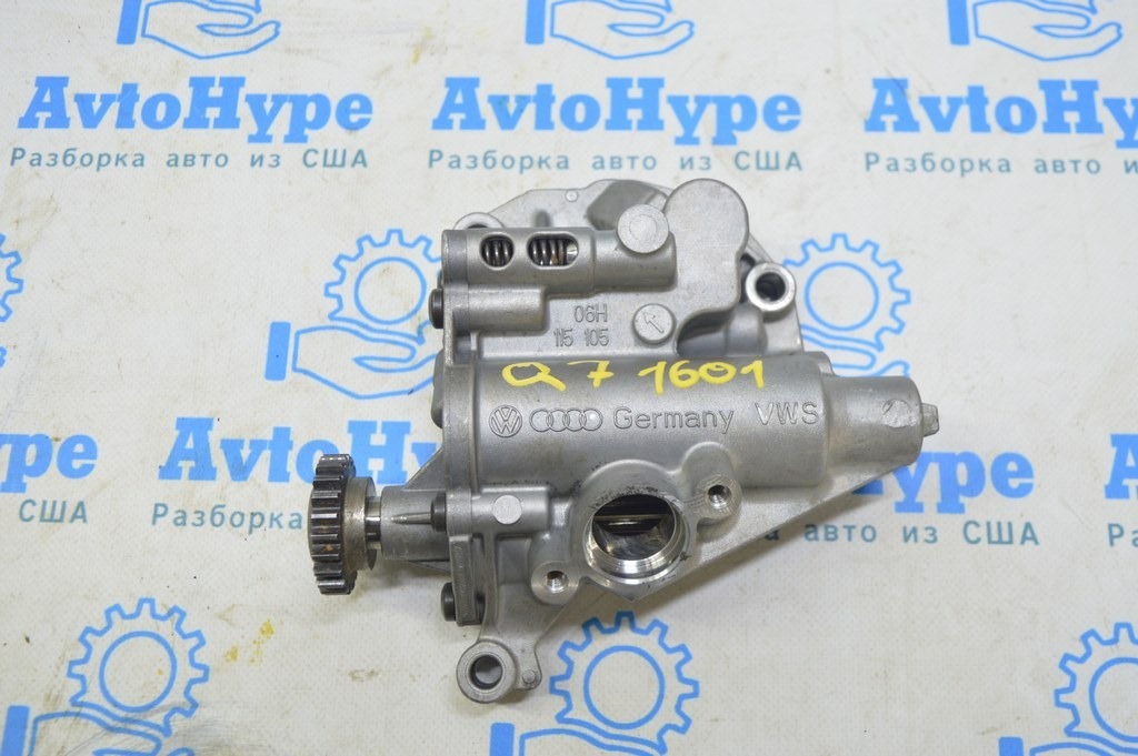 Масляный насос Audi Q7 4M 15- 2.0T 06H115107AD (01) пробег 13к км