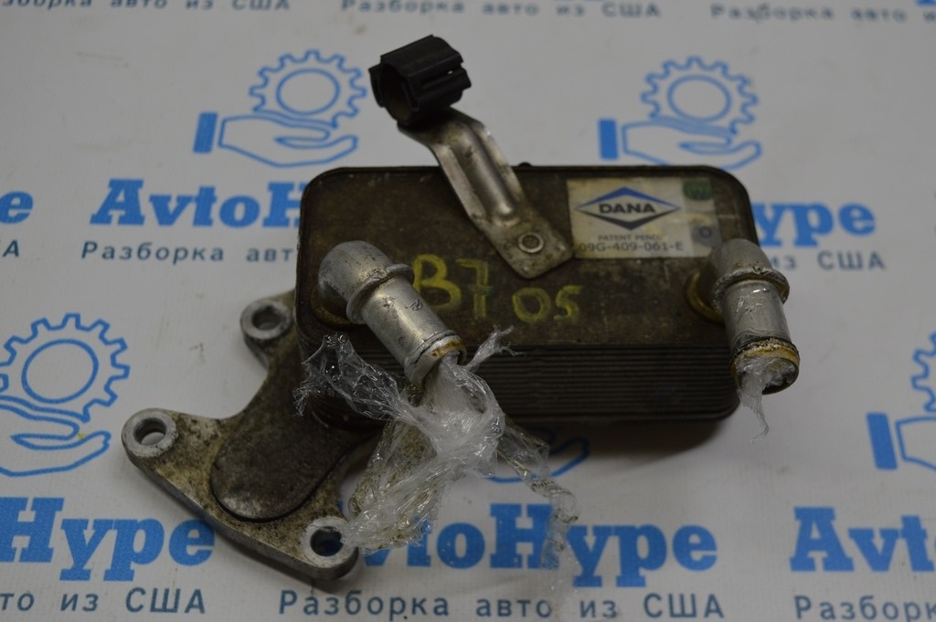 Масляный охладитель АКПП VW Passat b7 USA 1.8T
