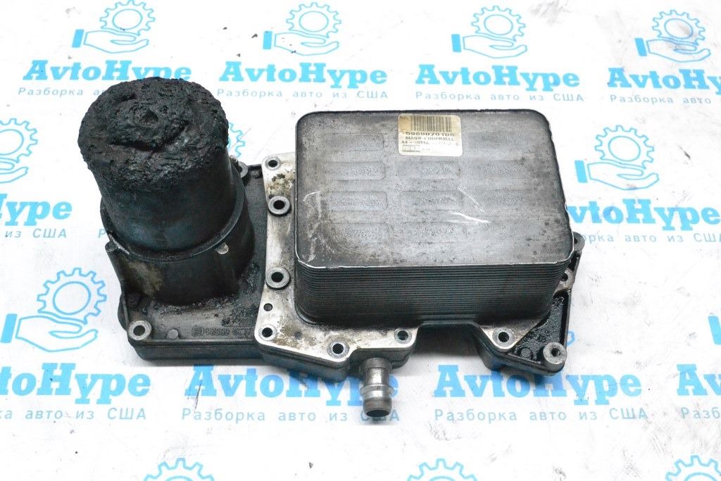 Масляный радиатор в сборе с корпусом фильтра 4.4 Dies Land Rover Range Rover L405 13-17 деф