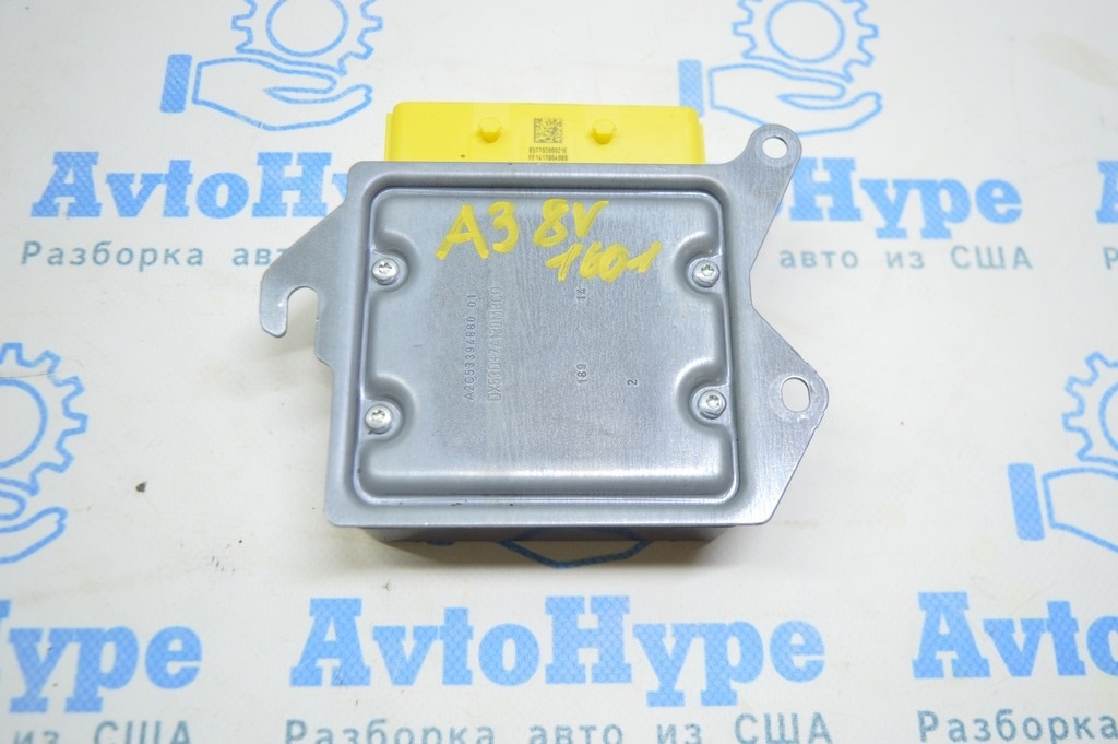 Модуль srs airbag компьютер подушек безопасности Audi A3 8V 15-20 4d, 5d (01) ок — фото 2