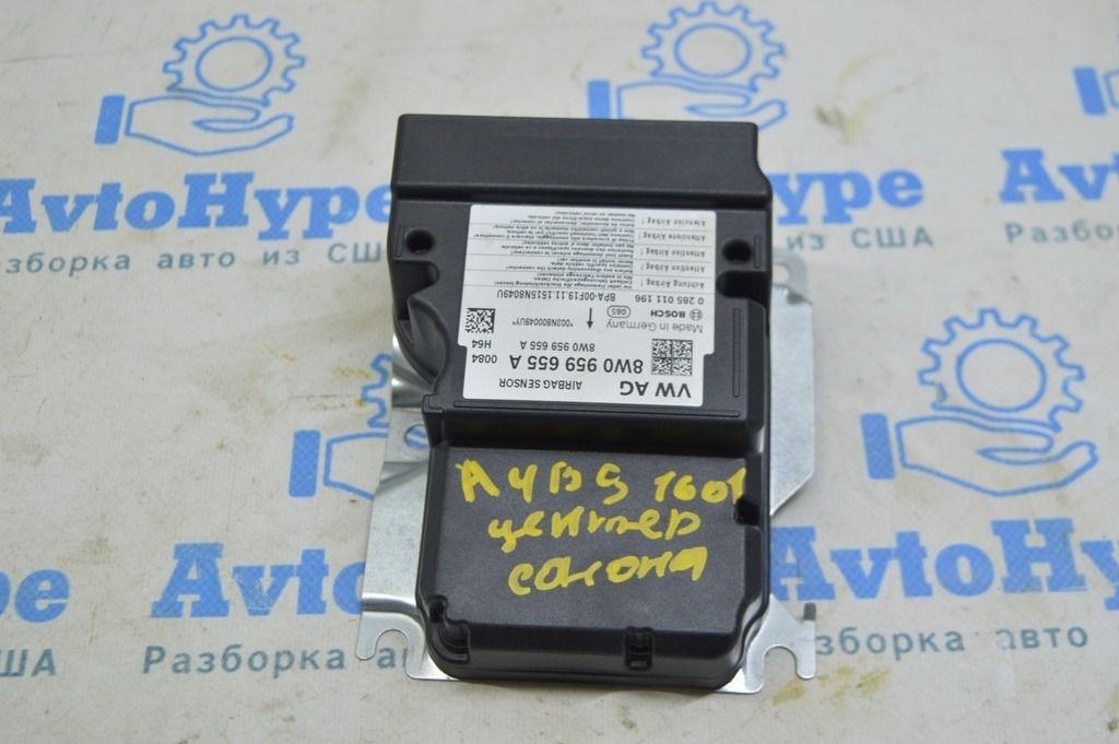 Модуль srs airbag компьютер подушек безопасности Audi A4 B9 17- (01) — фото 3