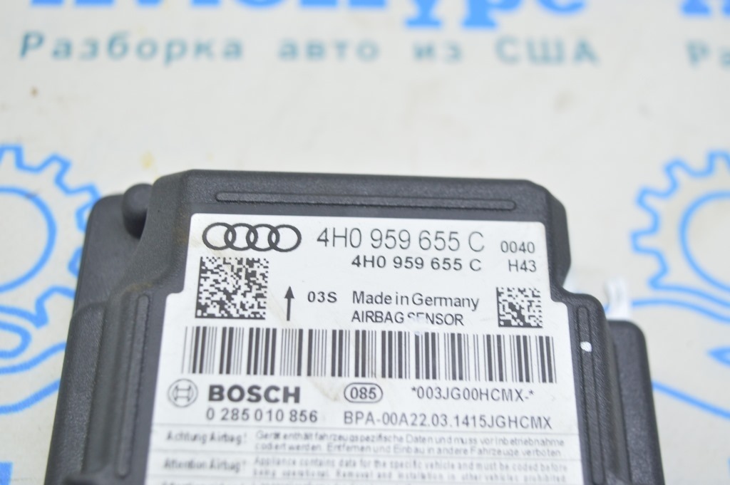 Модуль srs airbag компьютер подушек безопасности Audi A6 C7 12-15 дорест (01) — фото 2