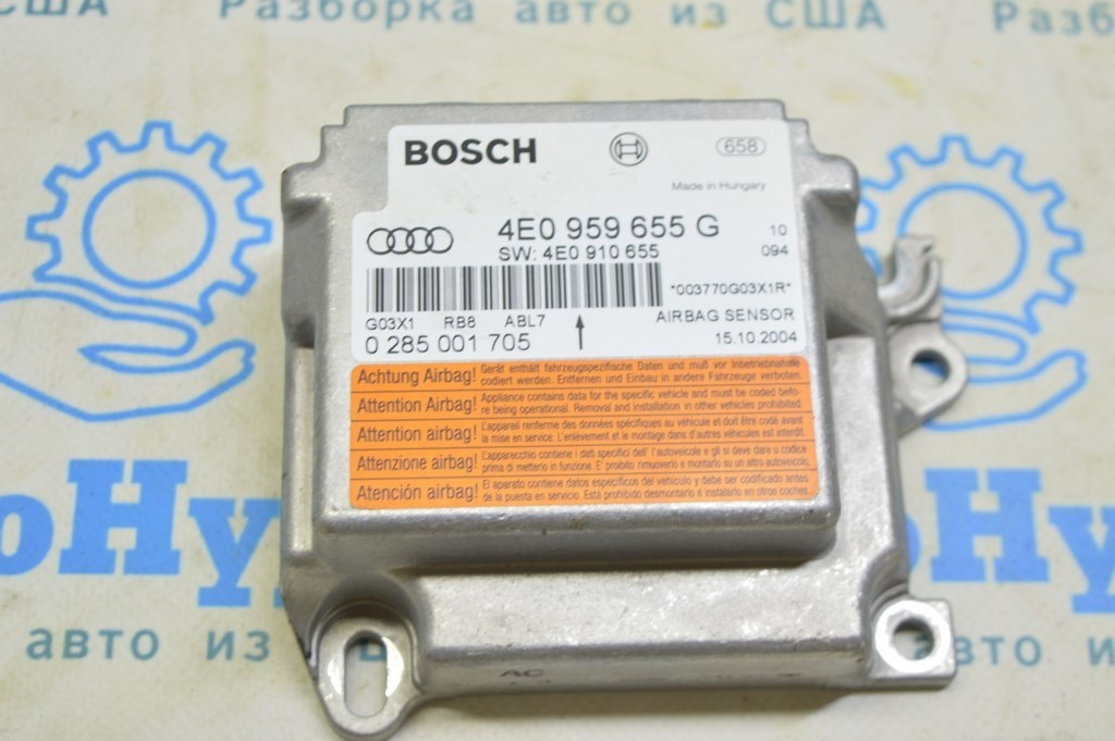 Модуль srs airbag компьютер подушек безопасности Audi A8 D3 03-09 (01)
