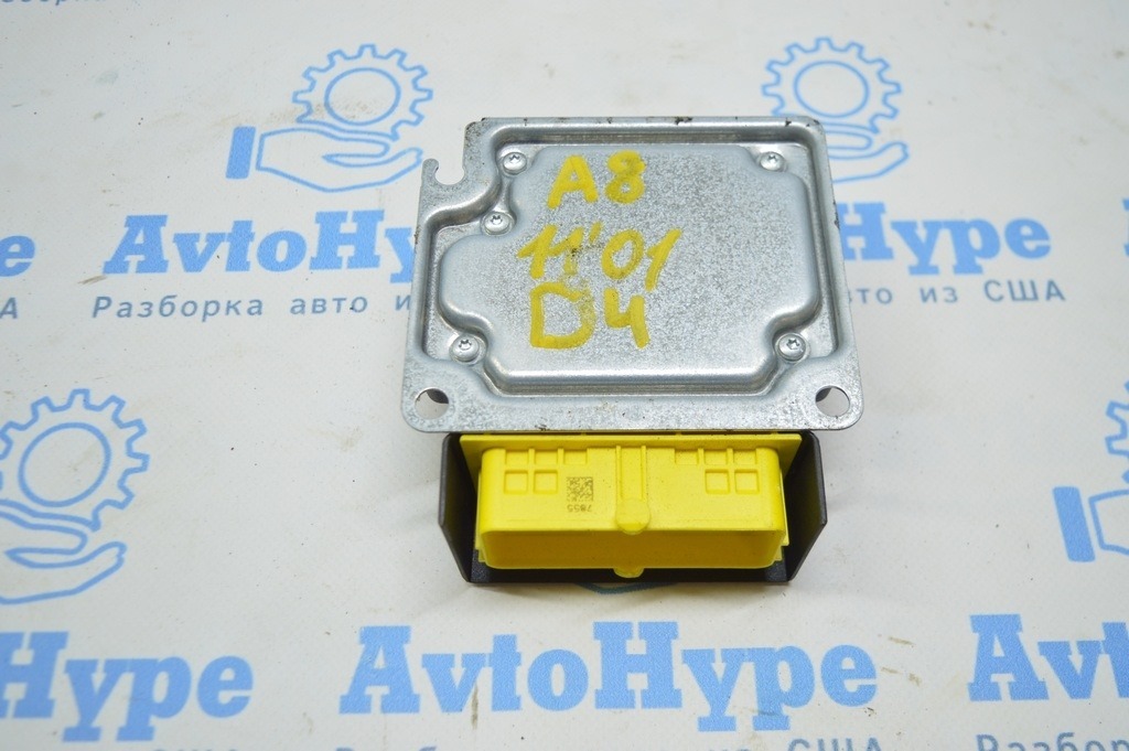 Модуль srs airbag компьютер подушек безопасности Audi A8 D4 10-17 (01) ок второй