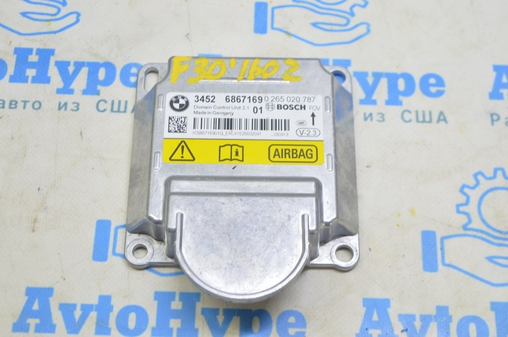 Модуль srs airbag компьютер подушек безопасности BMW 3 F30 12-19 (02) ок