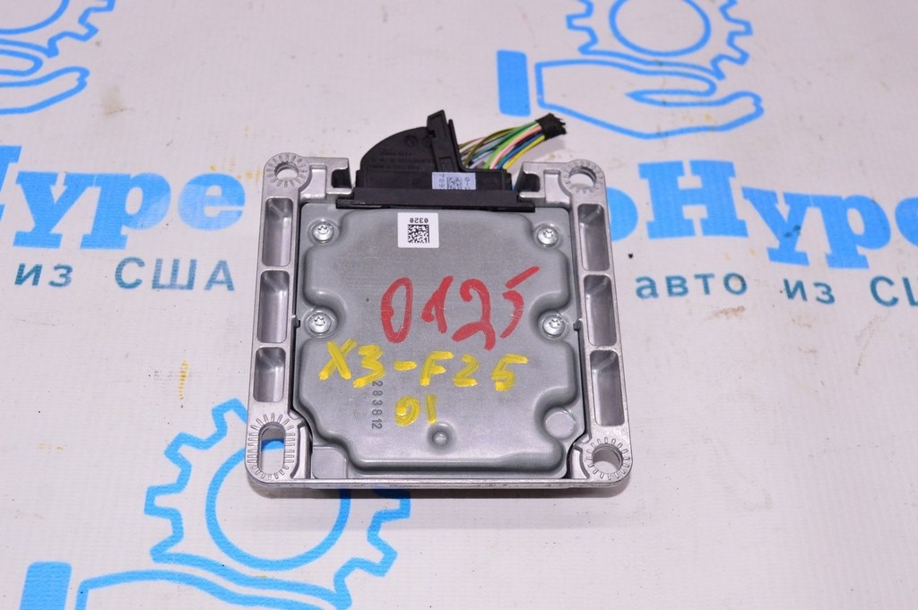Модуль srs airbag компьютер подушек безопасности BMW X3 F25 11-17 (01) ок с фишкой