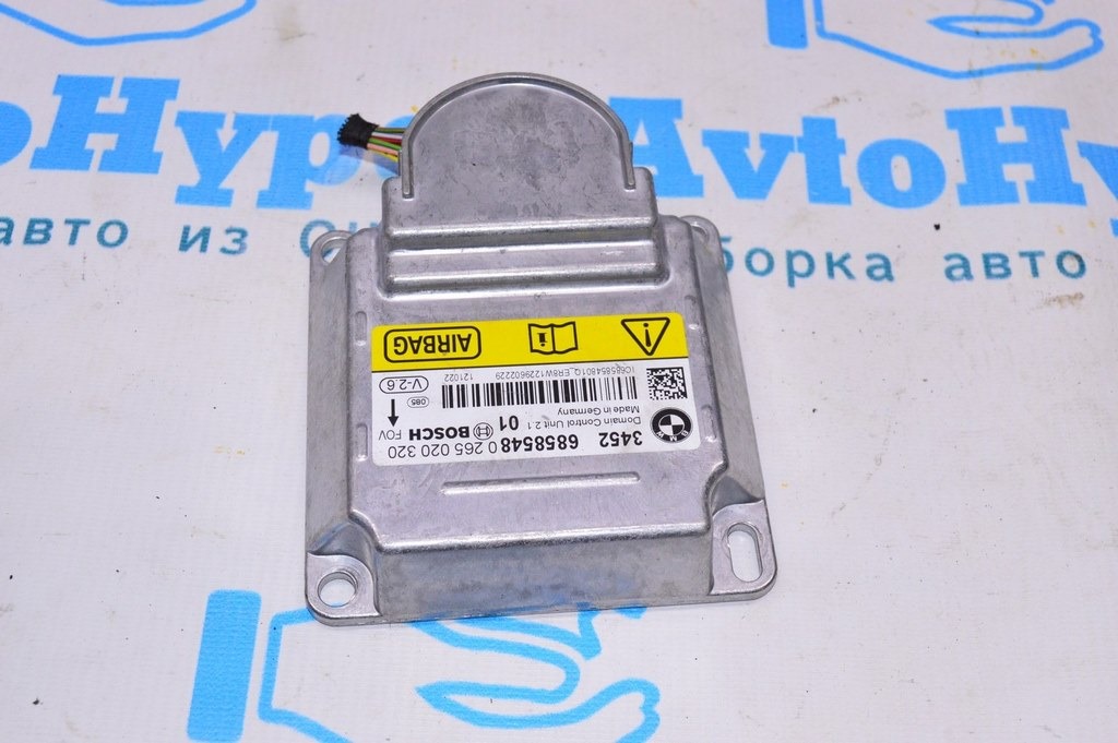 Модуль srs airbag компьютер подушек безопасности BMW X3 F25 11-17 (01) ок с фишкой — фото 2