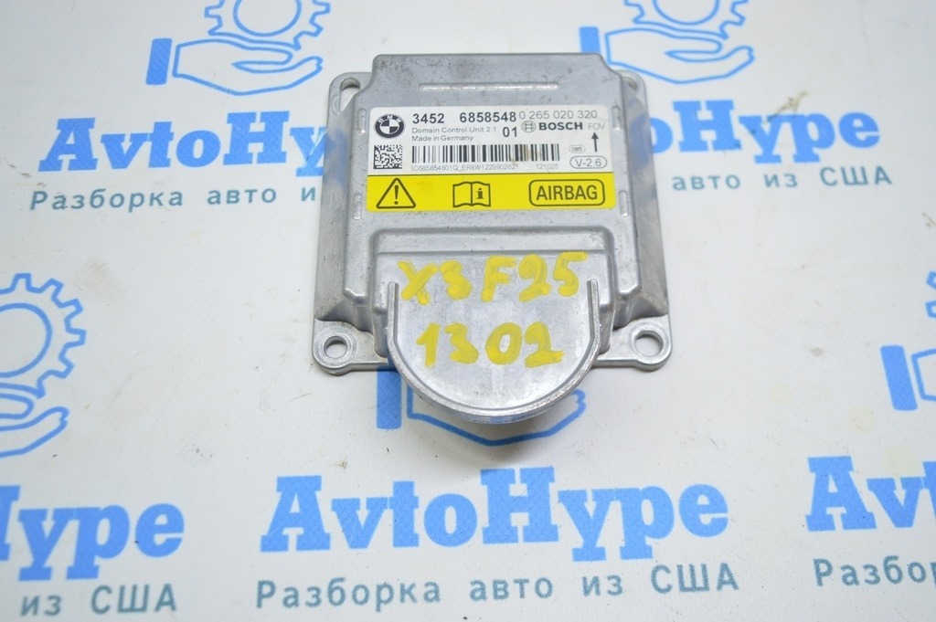 Модуль srs airbag компьютер подушек безопасности BMW X3 F25 11-17 (02) ок