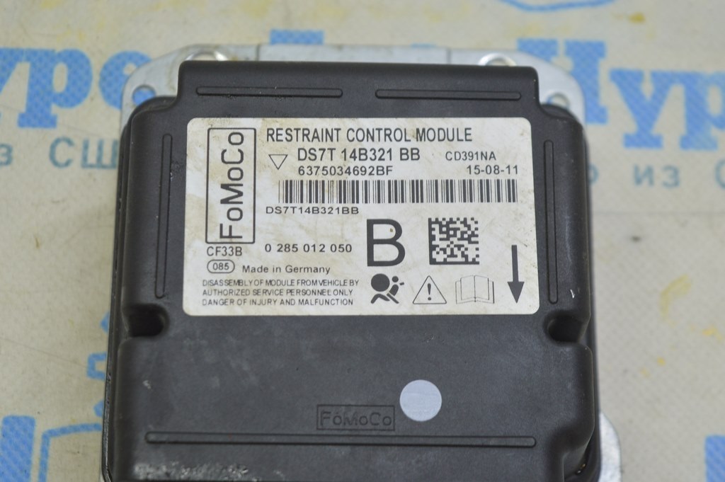Модуль srs airbag компьютер подушек безопасности Ford Fusion mk5 13- (06) ОК — фото 2