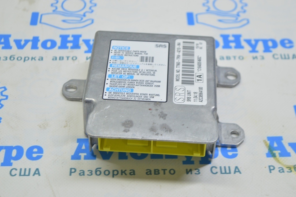 Модуль srs airbag компьютер подушек безопасности Honda Clarity 18-19 usa (01) 77960-TRW-A21 — фото 2
