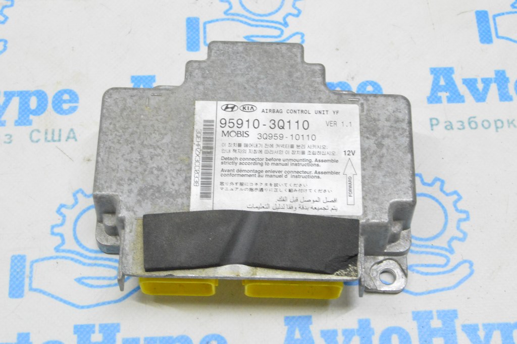 Модуль srs airbag компьютер подушек безопасности Hyundai Sonata 11-15 (02)