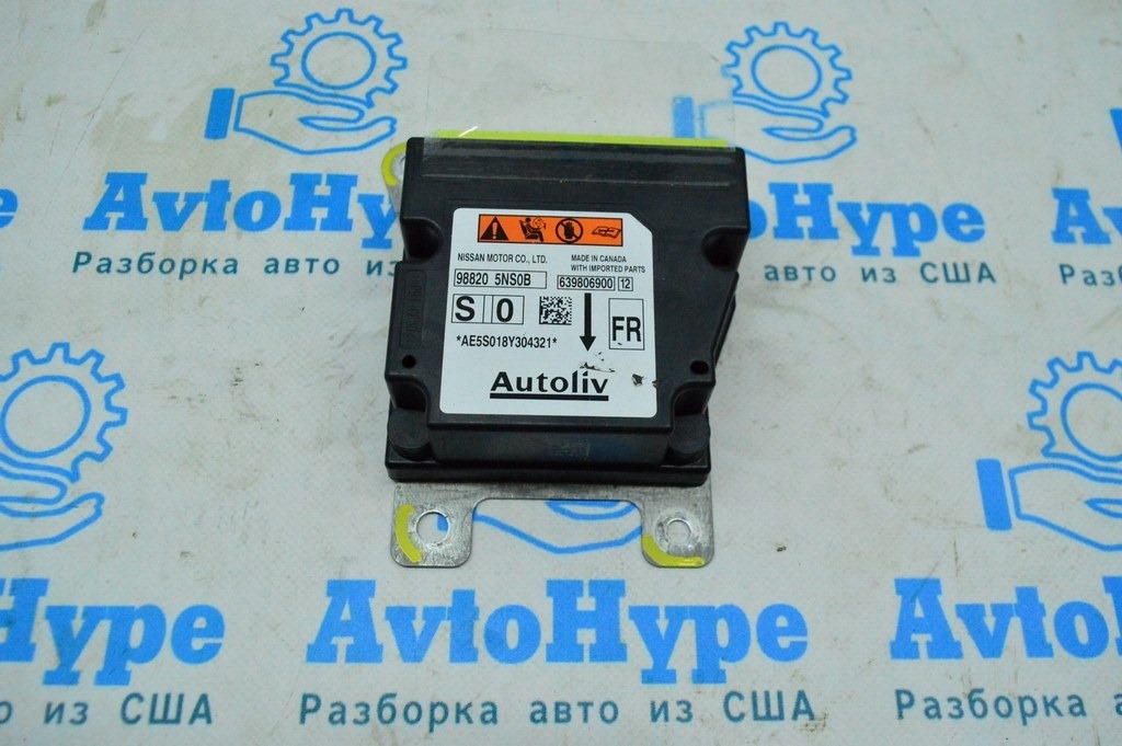 Модуль srs airbag компьютер подушек безопасности Infiniti QX50 19- под перешив (01) — фото 3