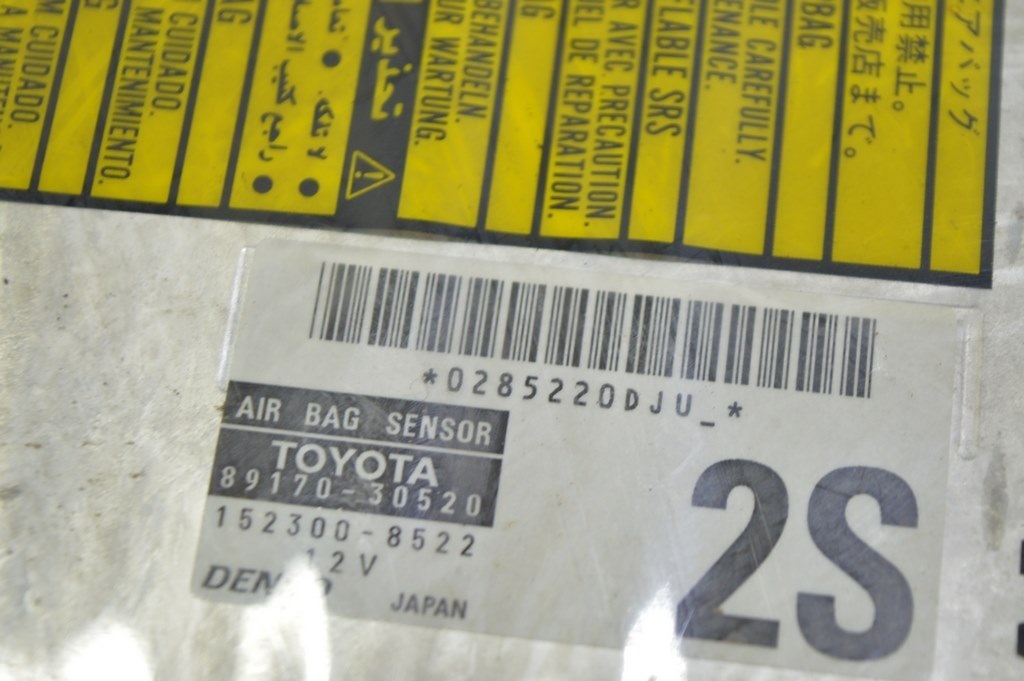 Модуль srs airbag компьютер подушек безопасности Lexus GS300 GS430 06 (01) под перешив — фото 2
