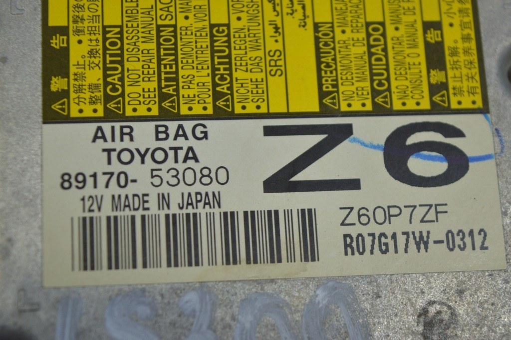 Модуль srs airbag компьютер подушек безопасности Lexus IS250/IS300/IS350 06-13 под перешив — фото 4