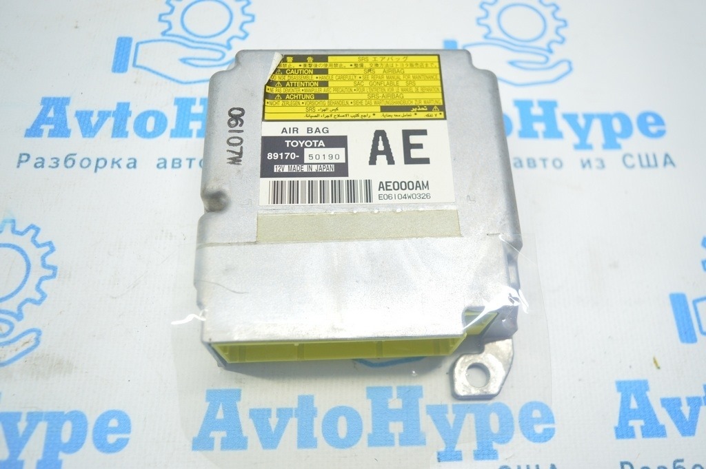 Модуль srs airbag компьютер подушек безопасности Lexus LS460 LS600h 07-12 (01) стреляный — фото 2