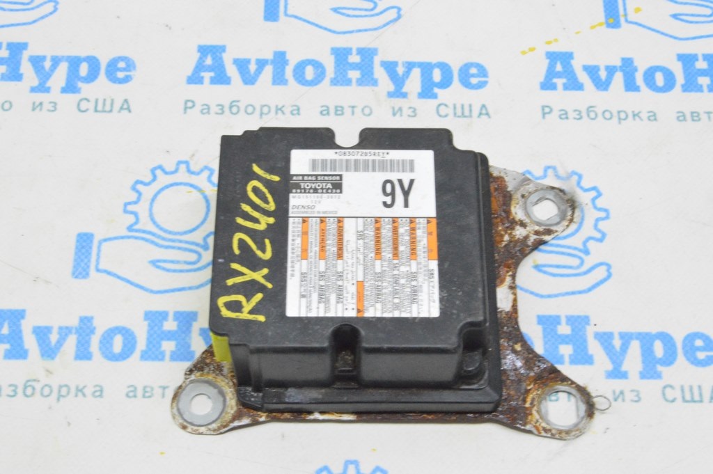 Модуль srs airbag компьютер подушек безопасности Lexus RX 350/350h/500h 23- (01) ржавый