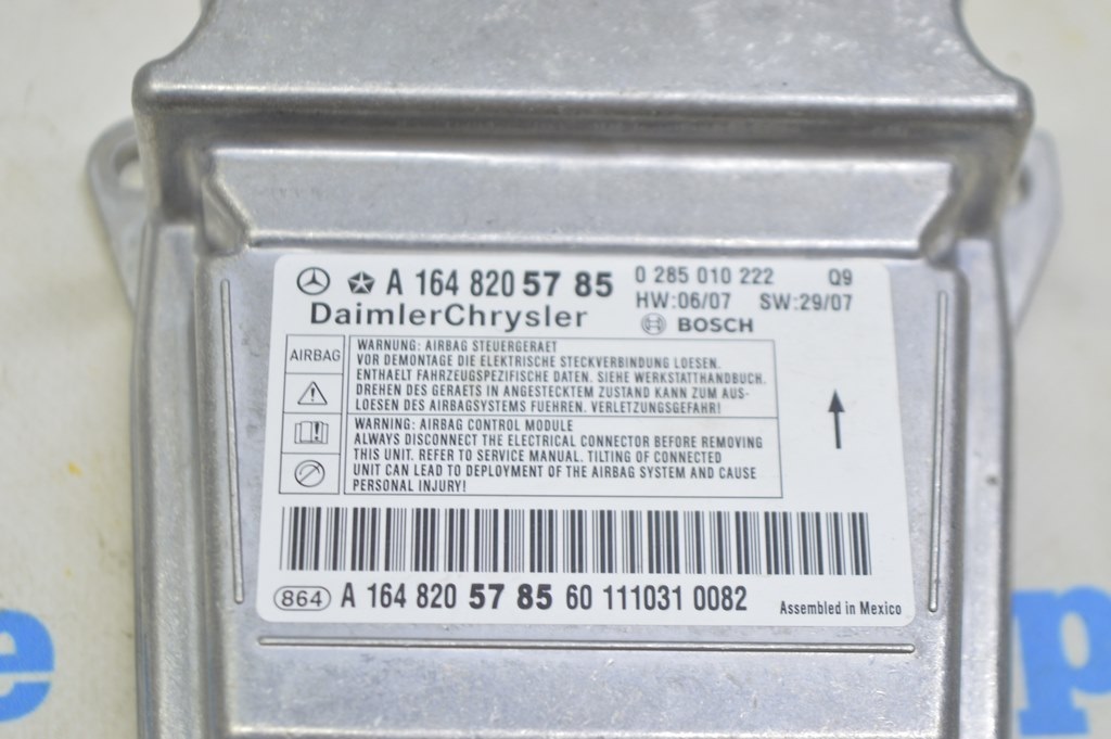 Модуль srs airbag компьютер подушек безопасности Mercedes X164 GL (01) — фото 3
