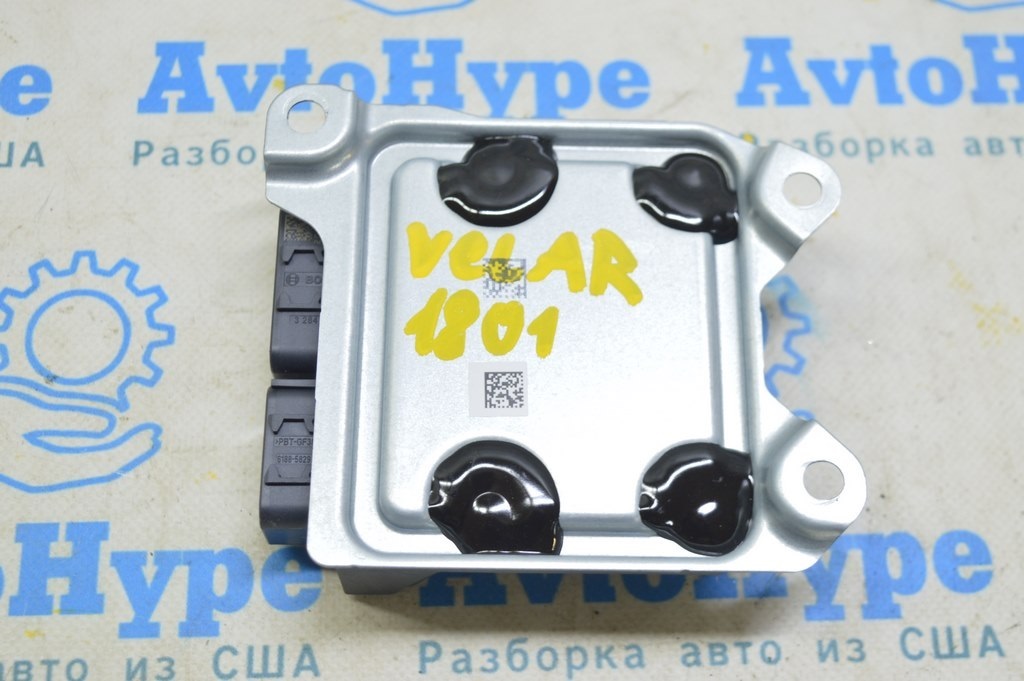 Модуль srs airbag компьютер подушек безопасности Range Rover Velar L560 17- (01) стрельнувший