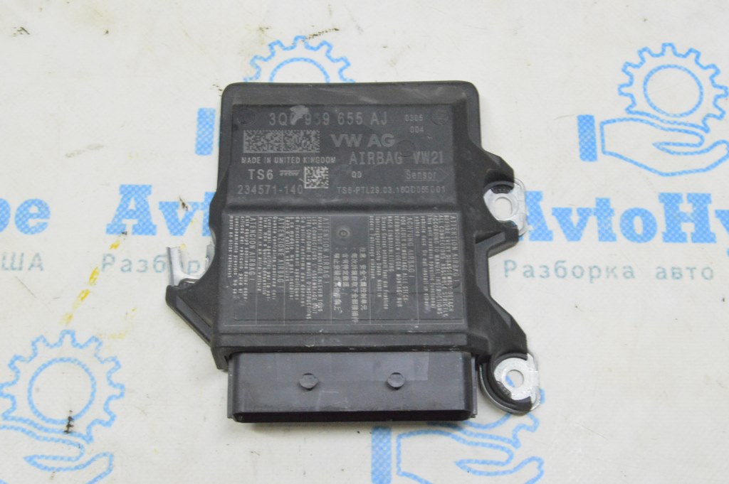 Модуль srs airbag компьютер подушек безопасности Skoda Octavia III A7 13-20 (01) не стреляный