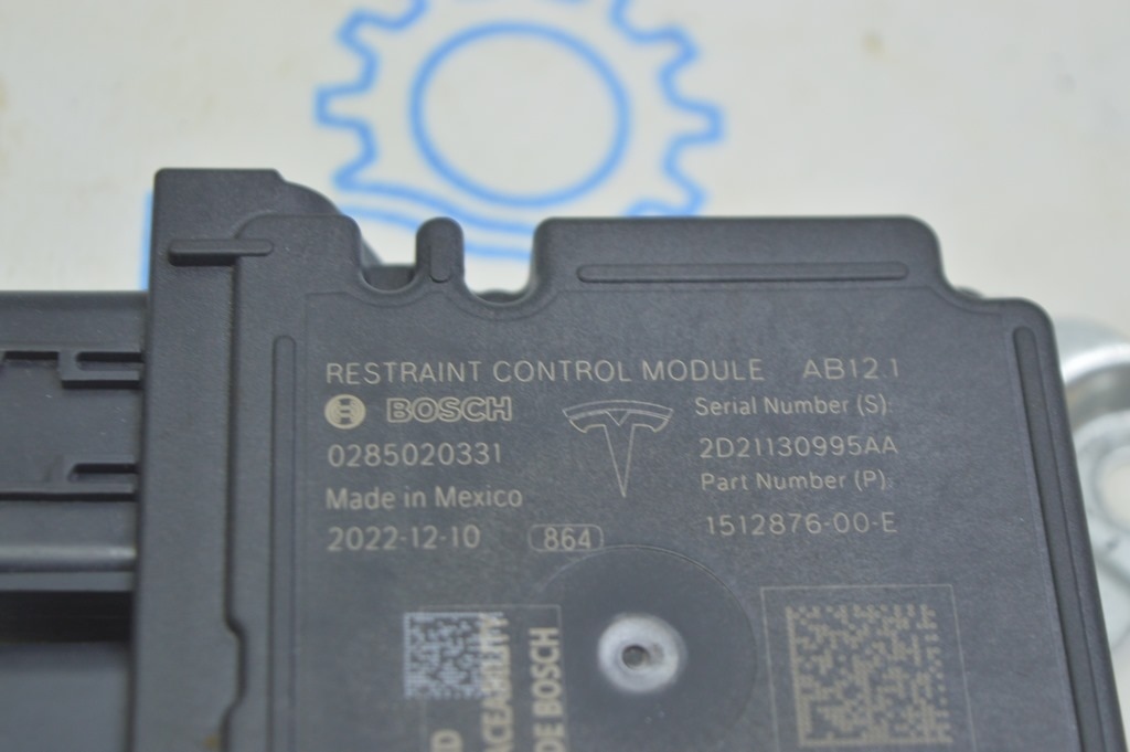 Модуль srs airbag компьютер подушек безопасности Tesla Model 3 21- (02) — фото 3